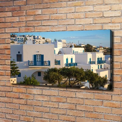 Canvas wall art Mykonos Greece