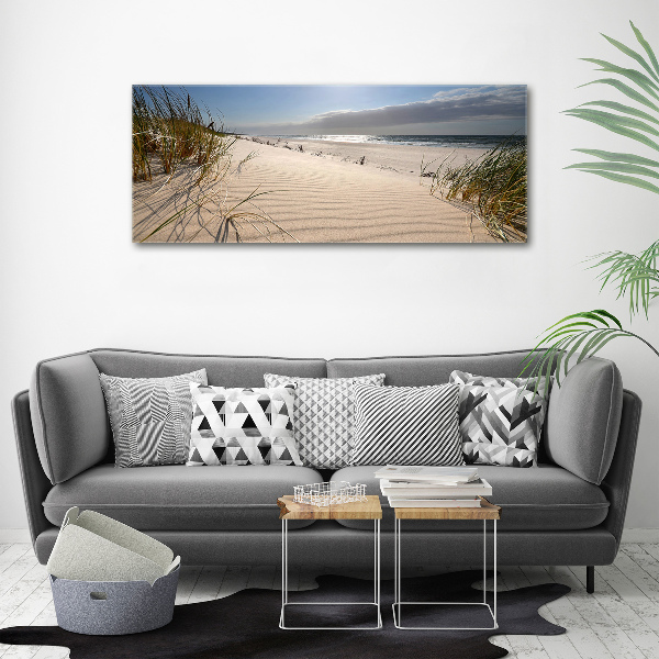 Canvas wall art Mrzeżyno beach