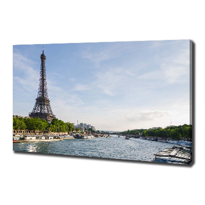 Canvas wall art Eiffel Paris tower