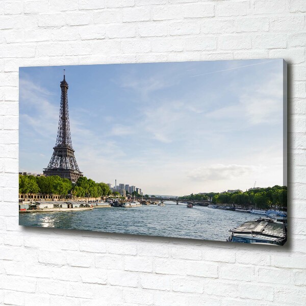 Canvas wall art Eiffel Paris tower