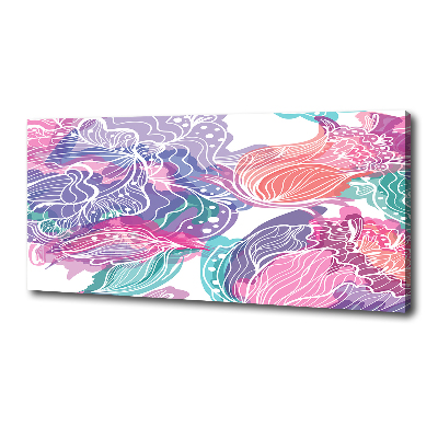 Canvas wall art Magic Flowers