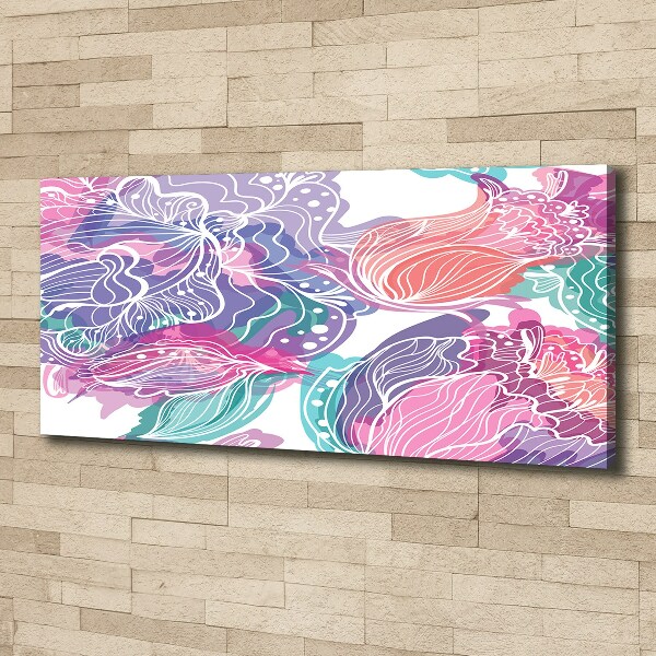 Canvas wall art Magic Flowers