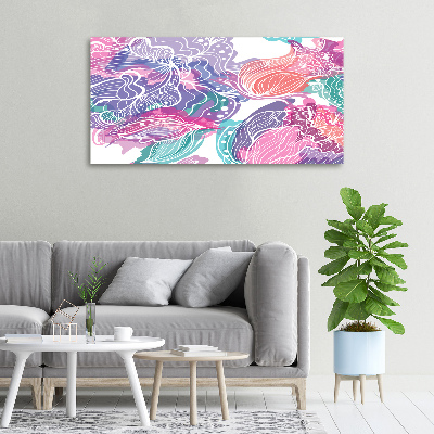 Canvas wall art Magic Flowers