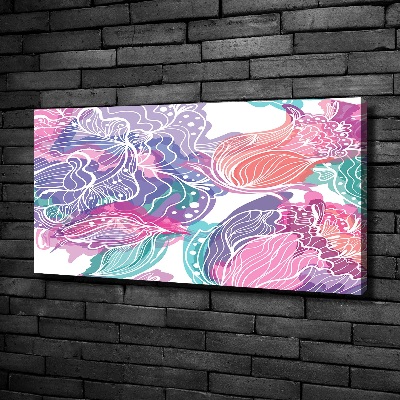 Canvas wall art Magic Flowers