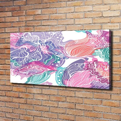 Canvas wall art Magic Flowers