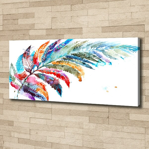 Canvas wall art Colorful pen