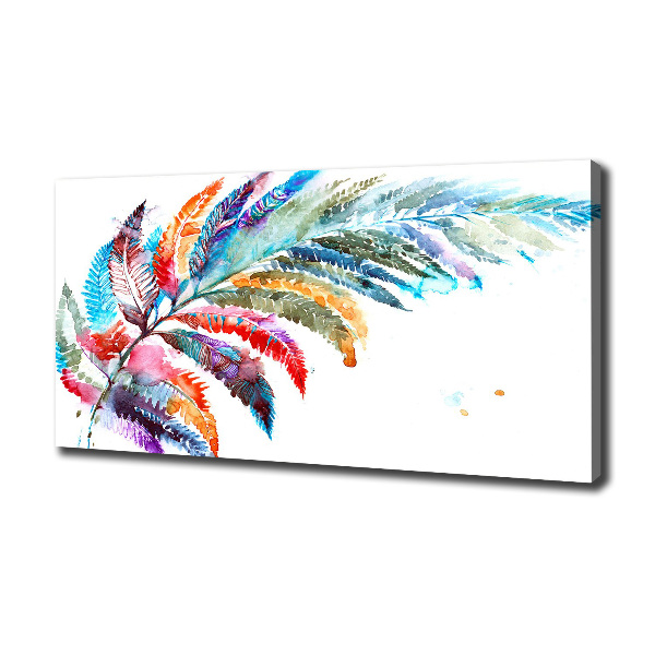 Canvas wall art Colorful pen