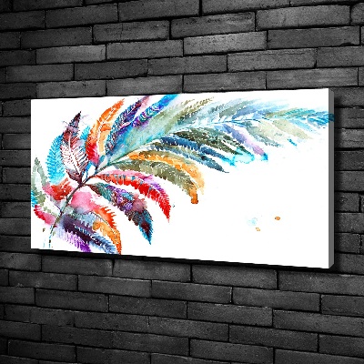 Canvas wall art Colorful pen