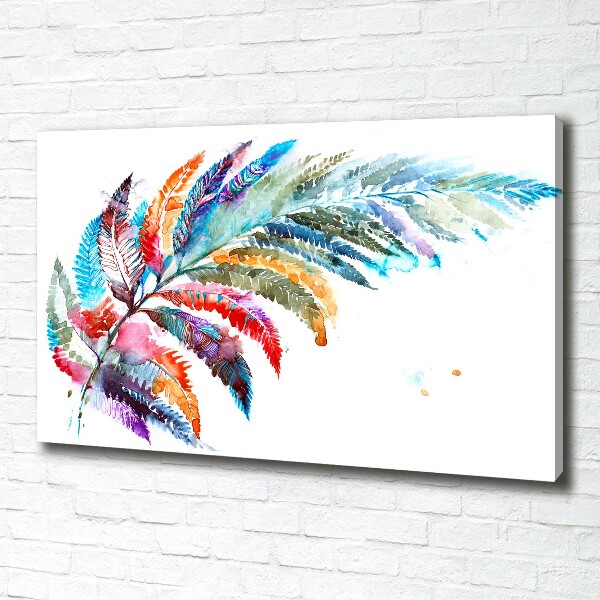 Canvas wall art Colorful pen