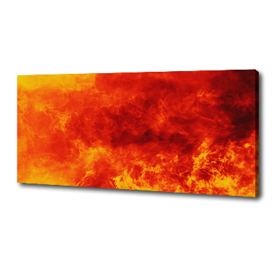 Canvas wall art Flames