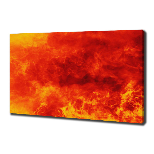 Canvas wall art Flames