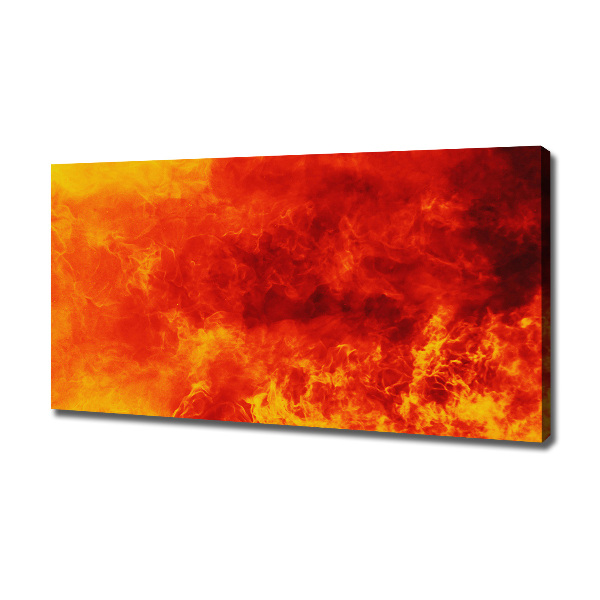 Canvas wall art Flames