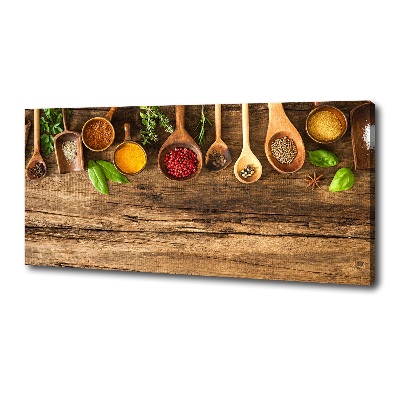 Canvas wall art Wood spices