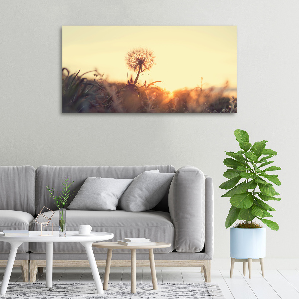 Canvas wall art Dandelion