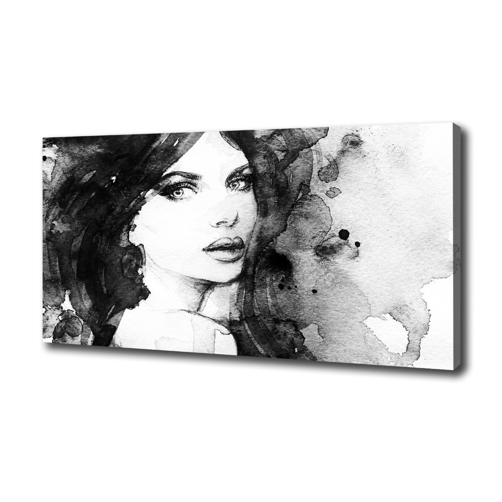 Canvas wall art Woman Portrait