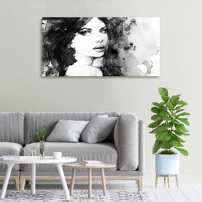 Canvas wall art Woman Portrait