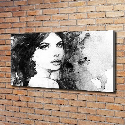 Canvas wall art Woman Portrait