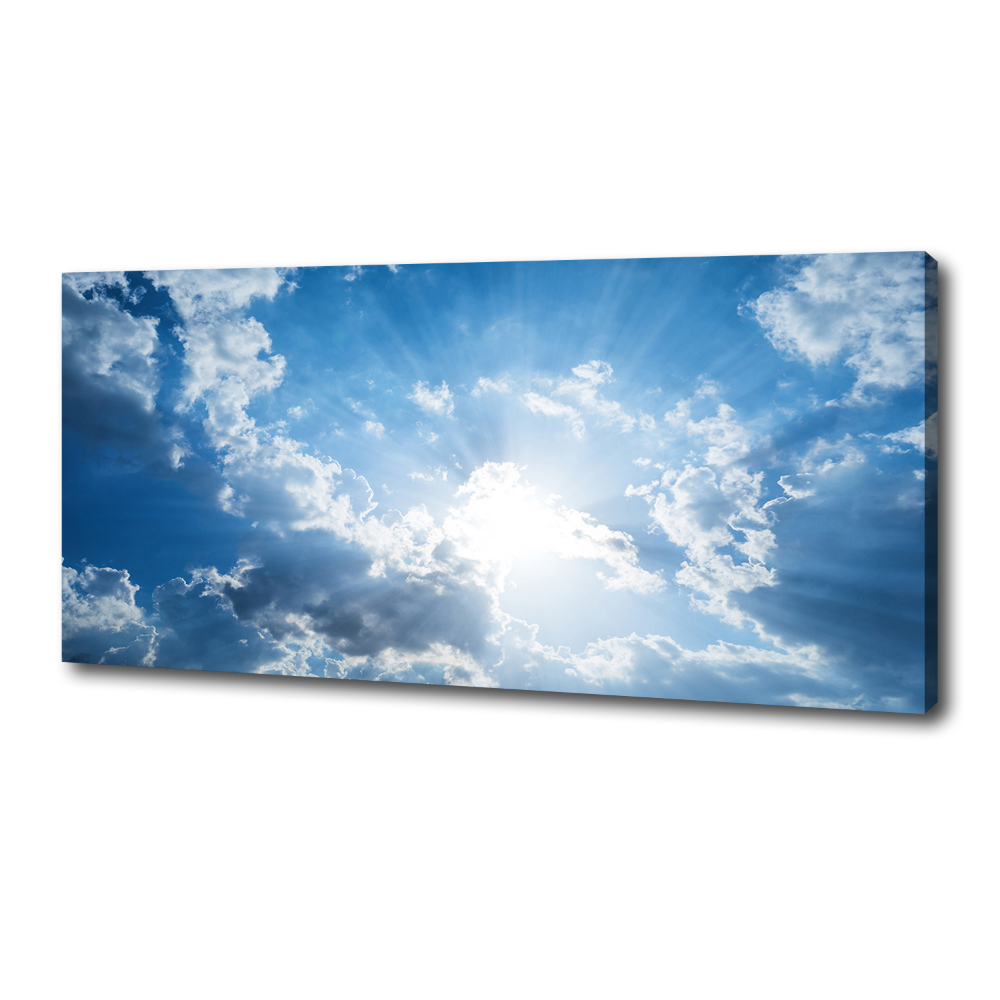 Canvas wall art Clouds in the sky