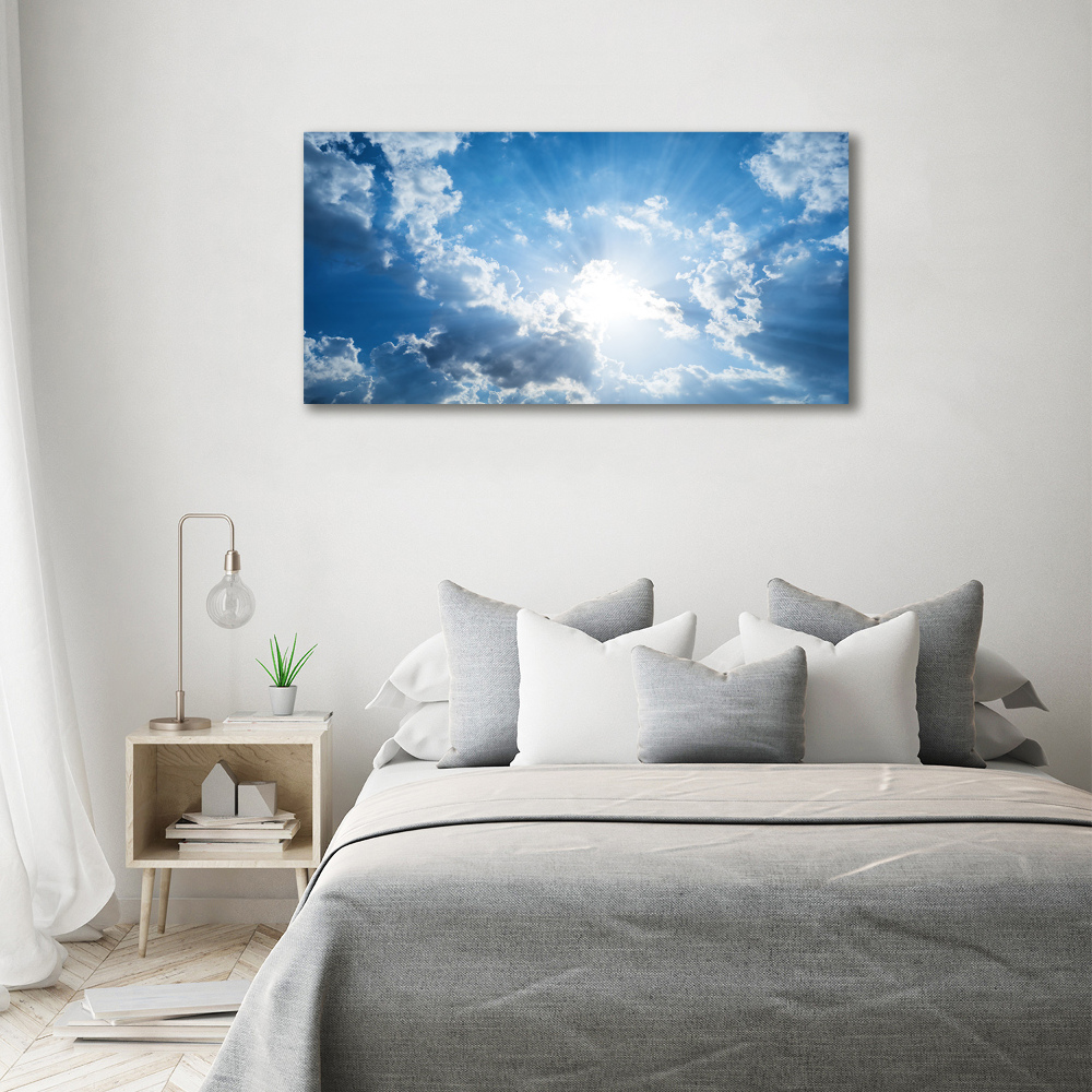 Canvas wall art Clouds in the sky