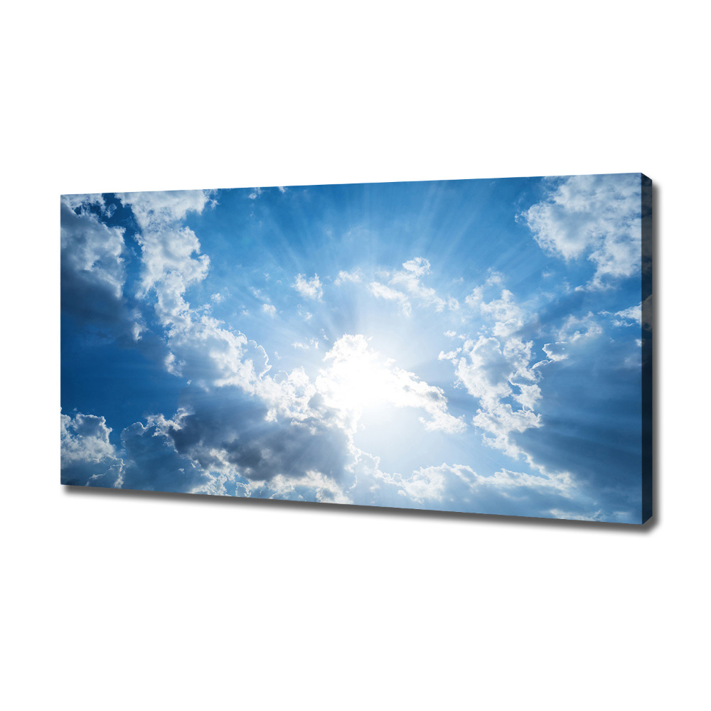 Canvas wall art Clouds in the sky