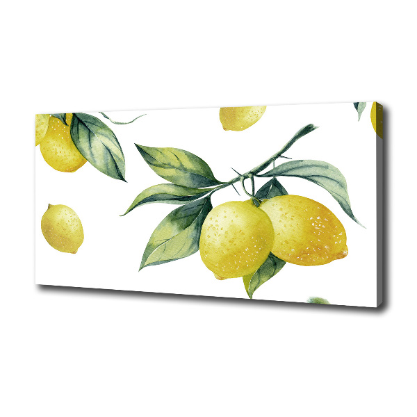 Canvas wall art Lemons