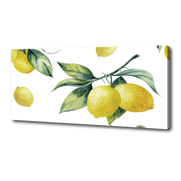 Canvas wall art Lemons