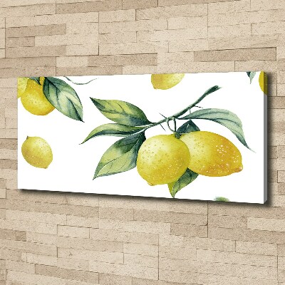 Canvas wall art Lemons