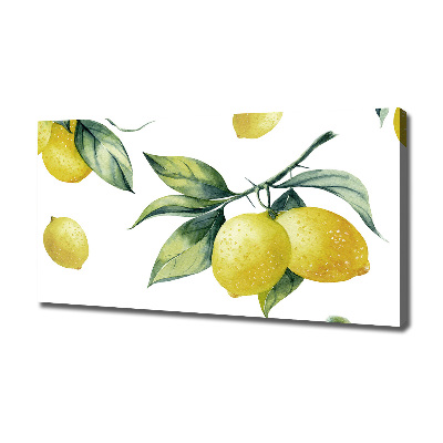 Canvas wall art Lemons