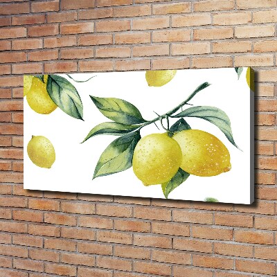 Canvas wall art Lemons