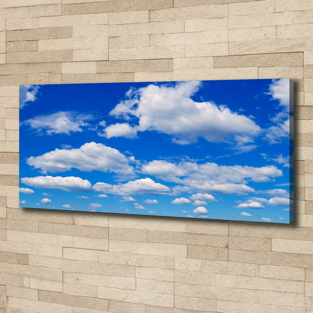 Canvas wall art Clouds in the sky