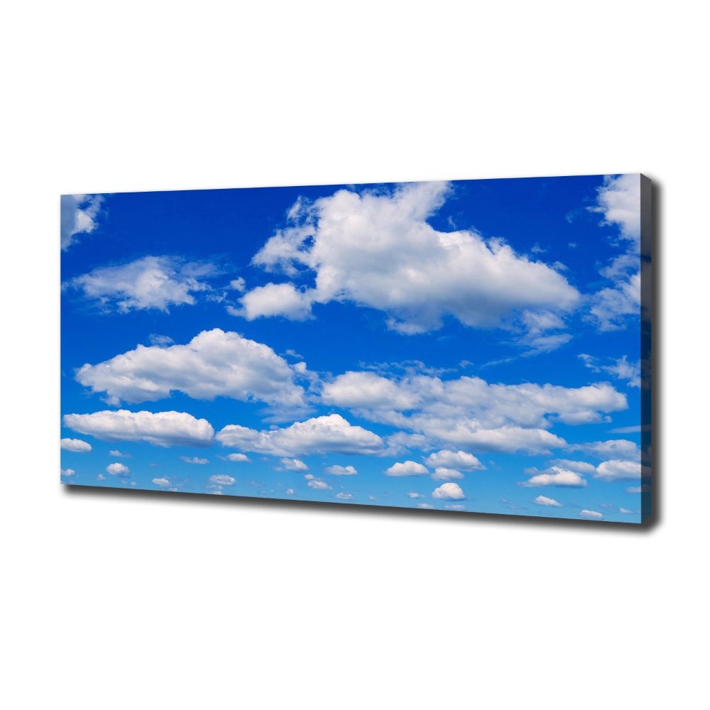 Canvas wall art Clouds in the sky