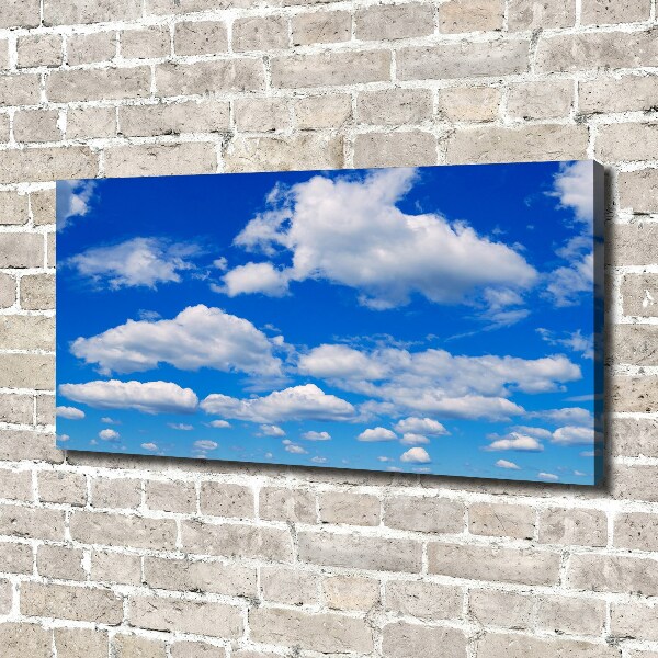 Canvas wall art Clouds in the sky