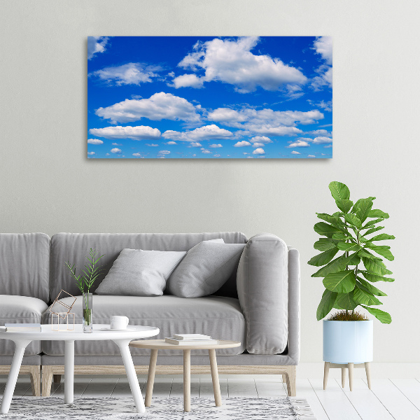 Canvas wall art Clouds in the sky