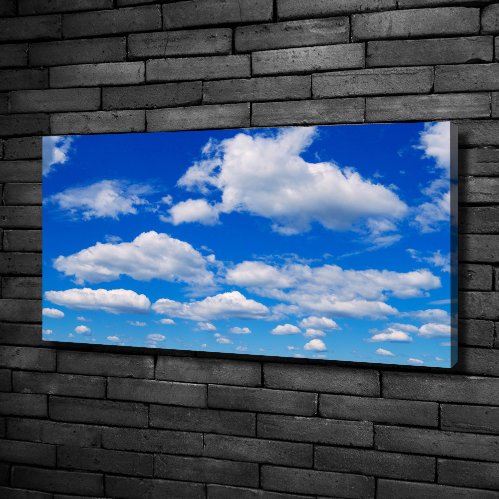 Canvas wall art Clouds in the sky