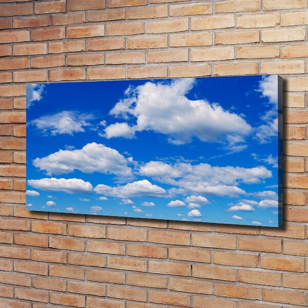 Canvas wall art Clouds in the sky