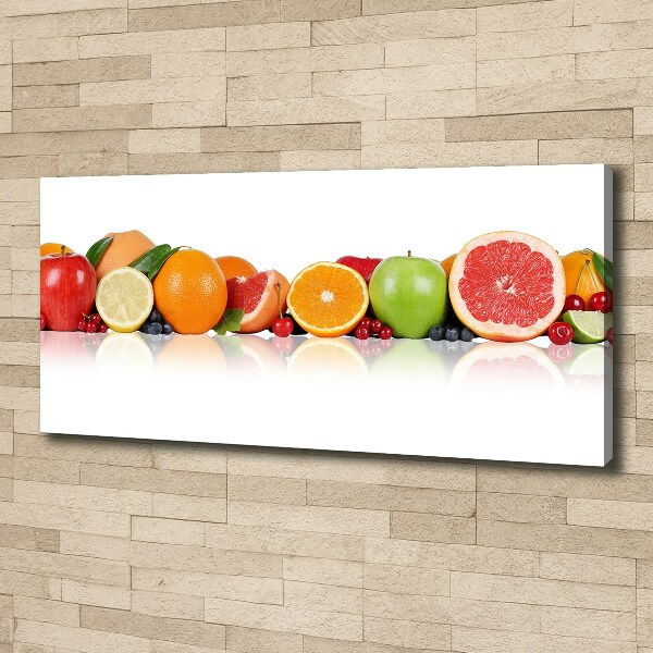 Canvas wall art Colorful fruit