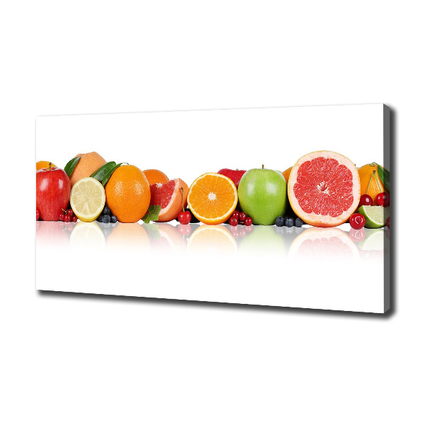 Canvas wall art Colorful fruit