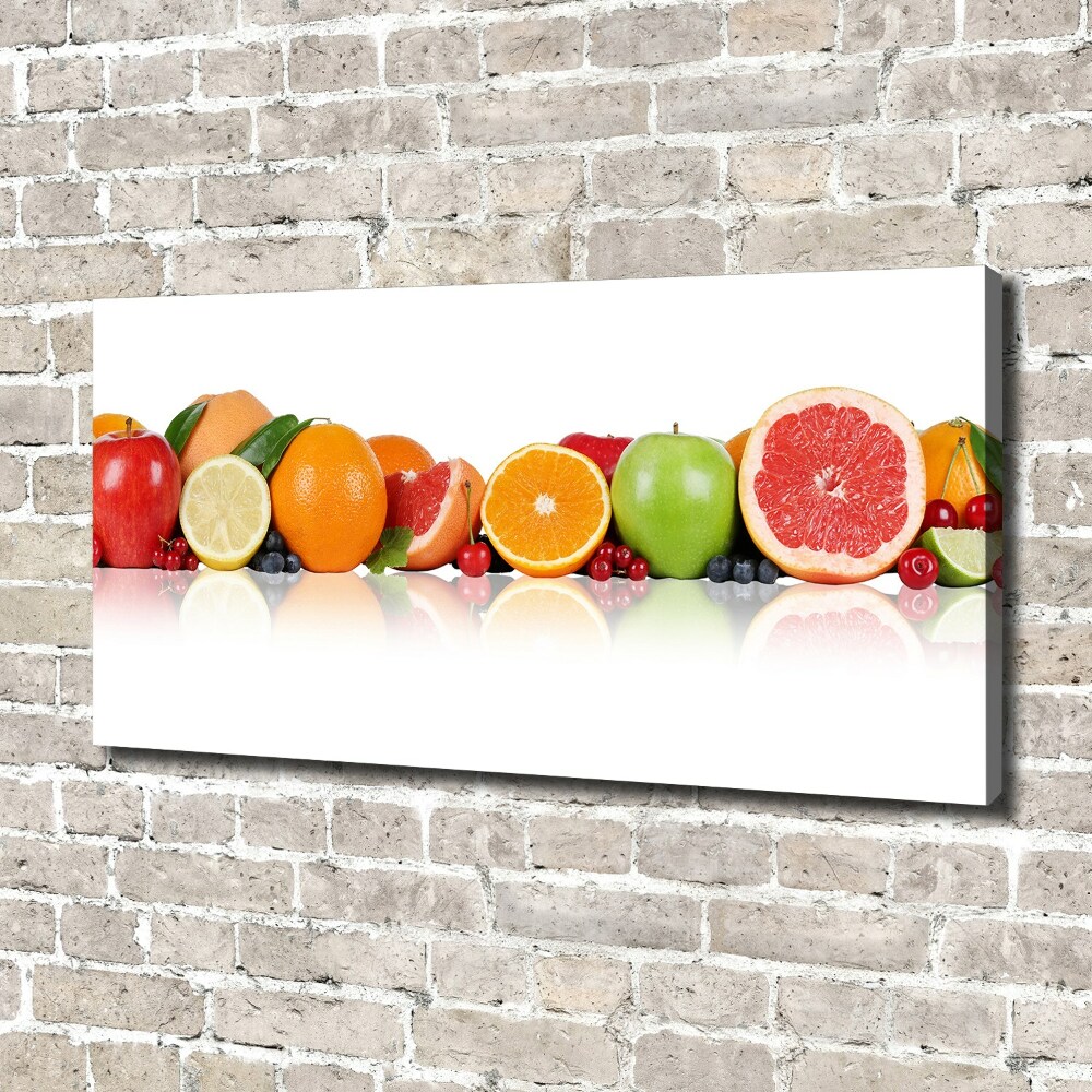 Canvas wall art Colorful fruit