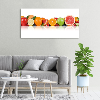 Canvas wall art Colorful fruit