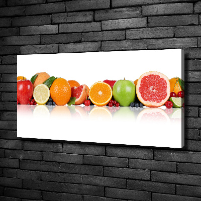 Canvas wall art Colorful fruit