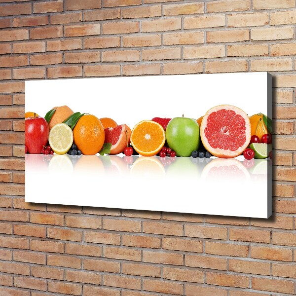 Canvas wall art Colorful fruit