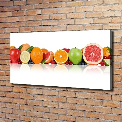 Canvas wall art Colorful fruit