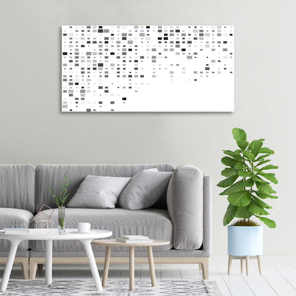 Canvas wall art Squares abstraction