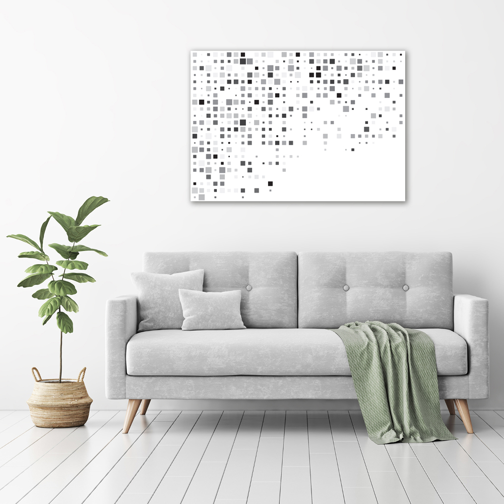 Canvas wall art Squares abstraction