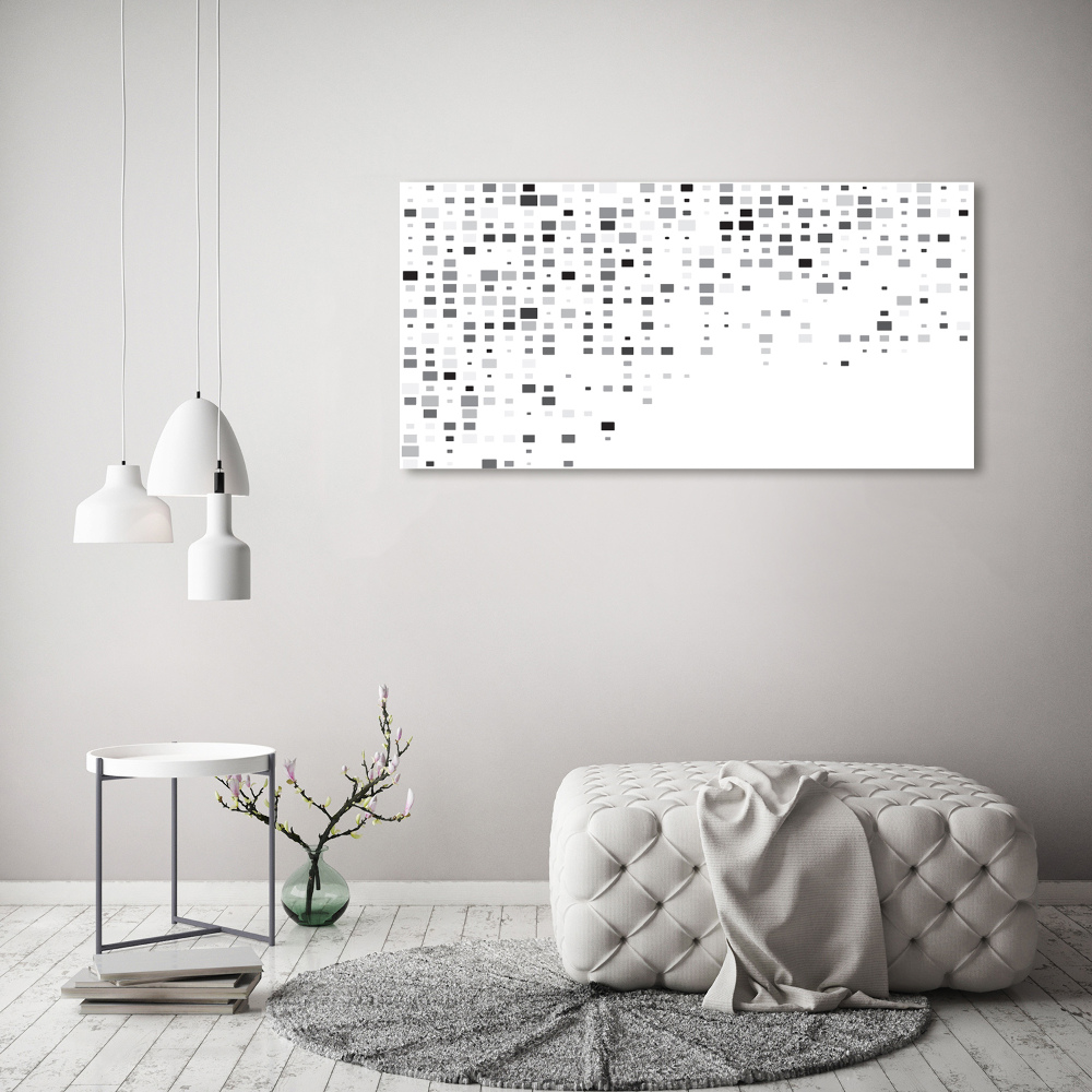 Canvas wall art Squares abstraction