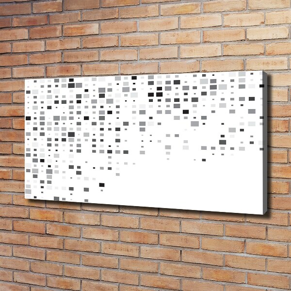 Canvas wall art Squares abstraction