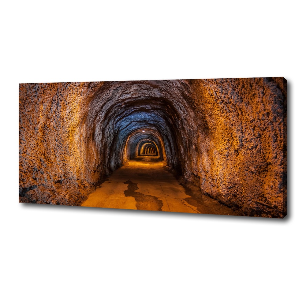 Canvas wall art Underground tunnel