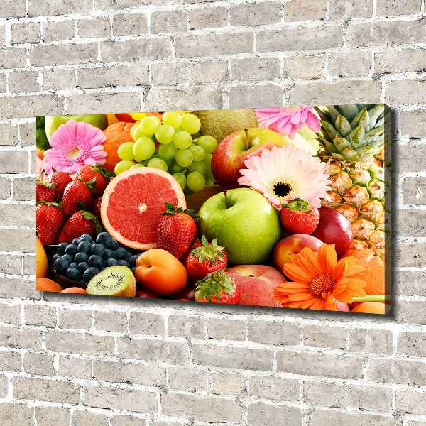 Canvas wall art Colorful fruit