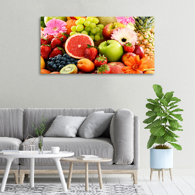 Canvas wall art Colorful fruit