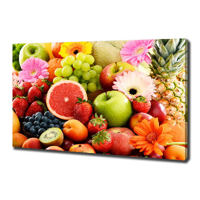 Canvas wall art Colorful fruit